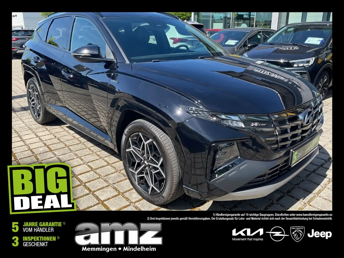 Hyundai TUCSON 1.6 N Line *Sportsitze*SoundsystemKrell* Noir - 1