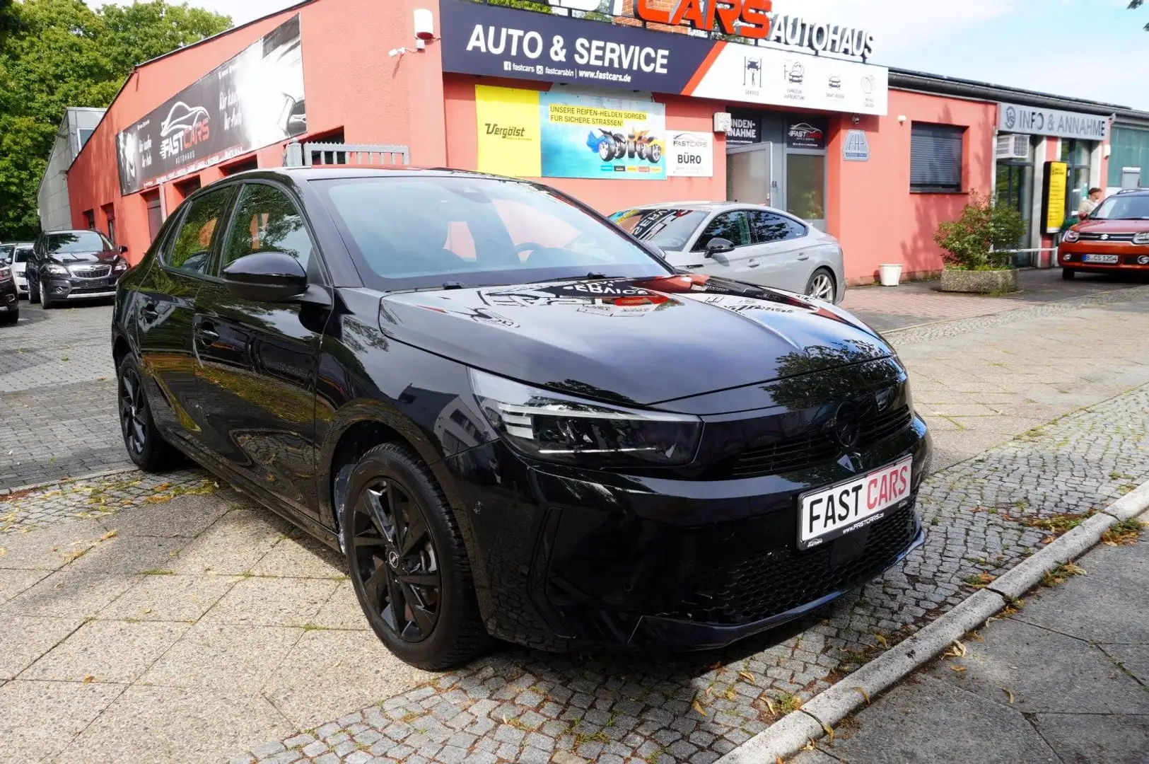 Opel Corsa F GS AppleCarplay Kamera Klima Temp SHZ VC Zwart - 2