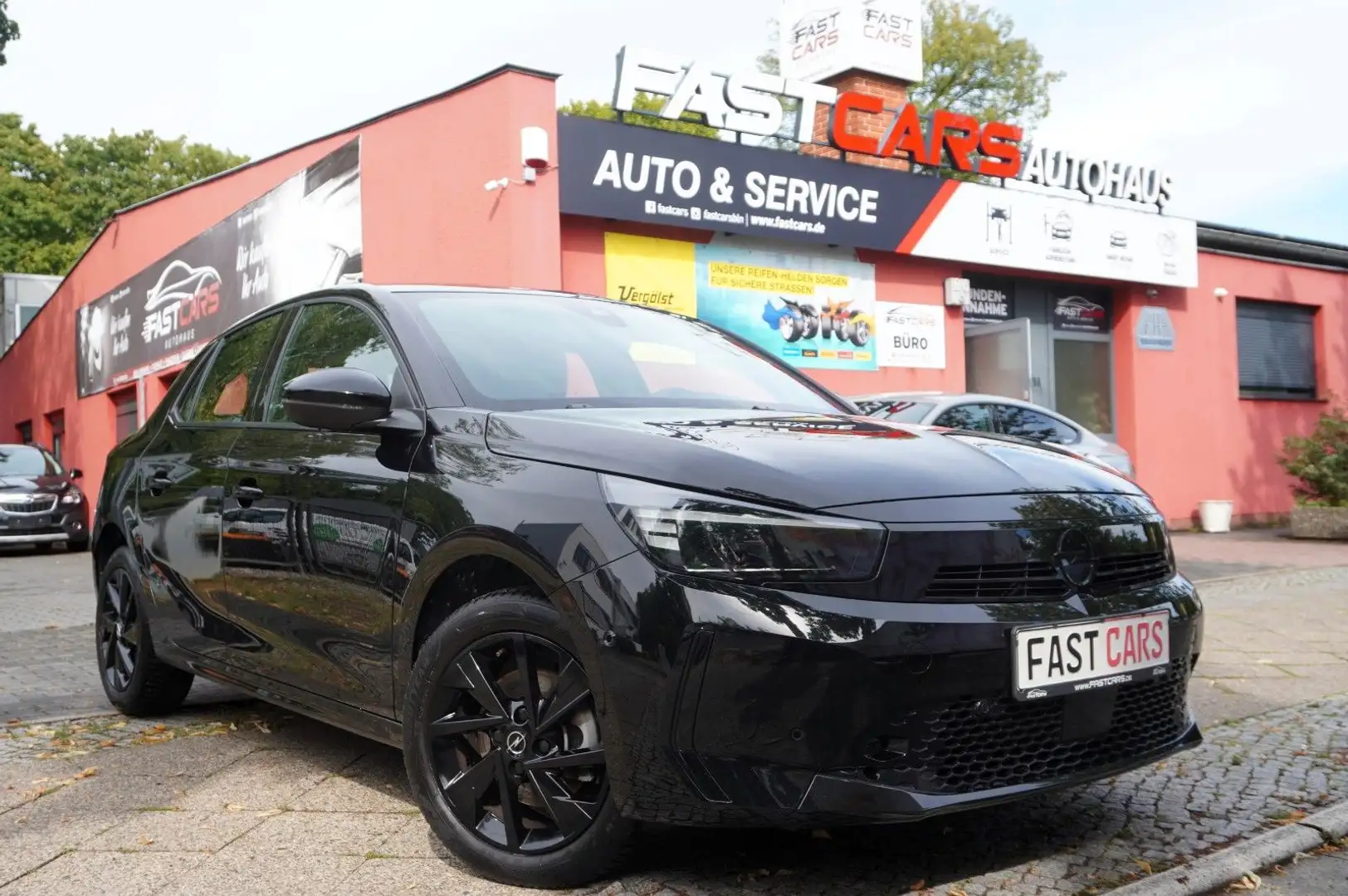 Opel Corsa F GS AppleCarplay Kamera Klima Temp SHZ VC Zwart - 1