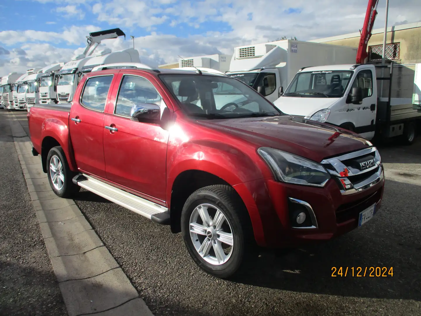 Isuzu D-Max SOLAR 1.9 TDI 163CV E6D PICK-UP 4X4 DOPPIA CABINA Rosso - 1