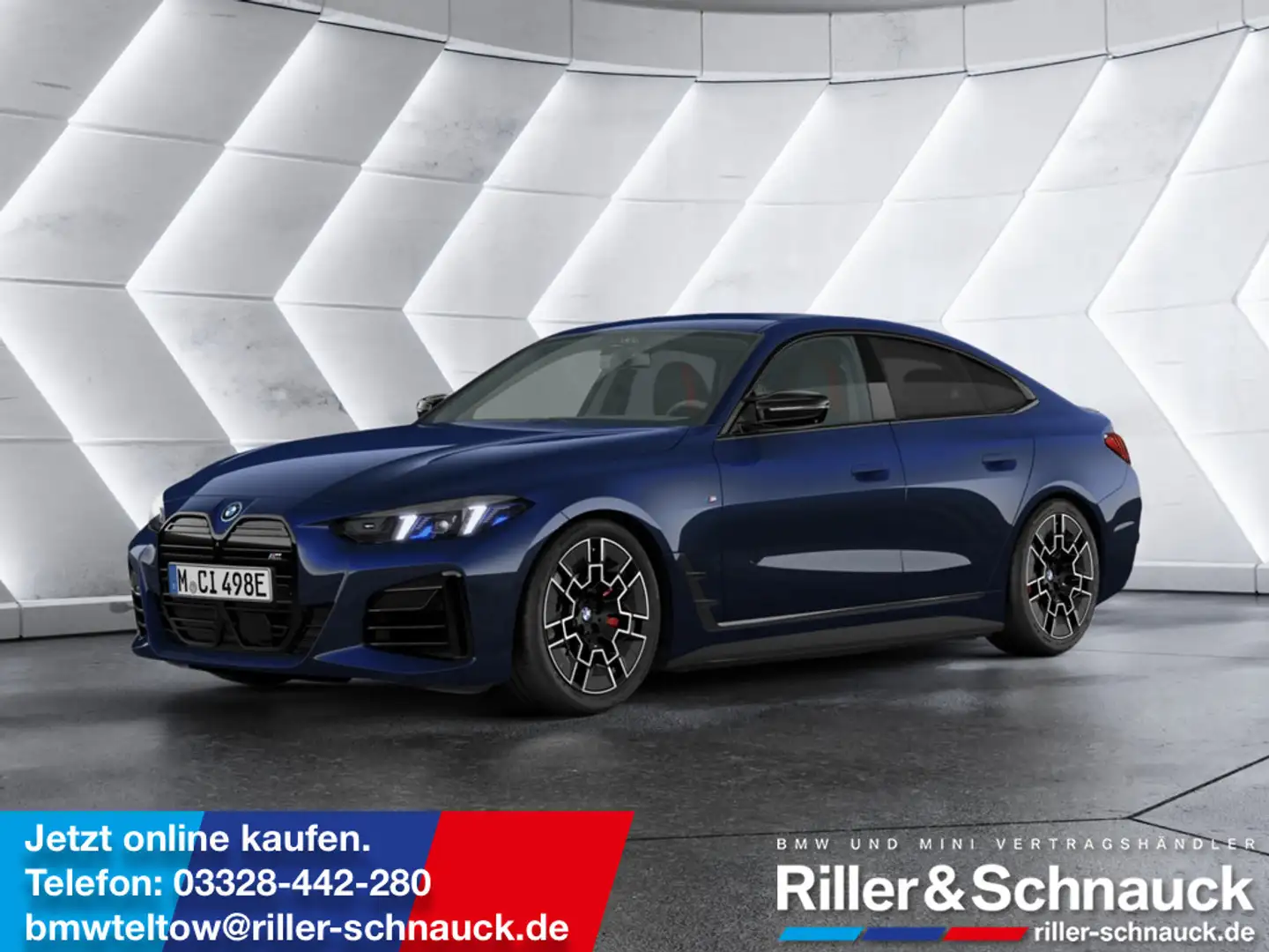 BMW i4 Gran Coupe M50 xDrive ACC FACEL. LED 360° Mavi - 1