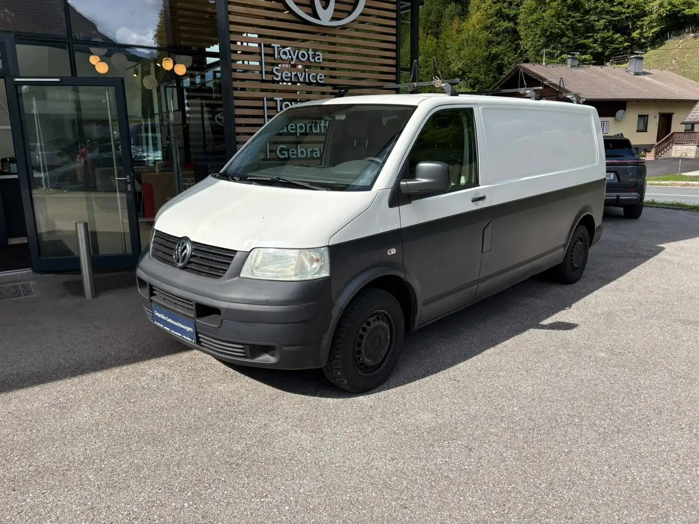 Volkswagen T5 Transporter Kastenwagen 1,9 TDI Weiß - 2