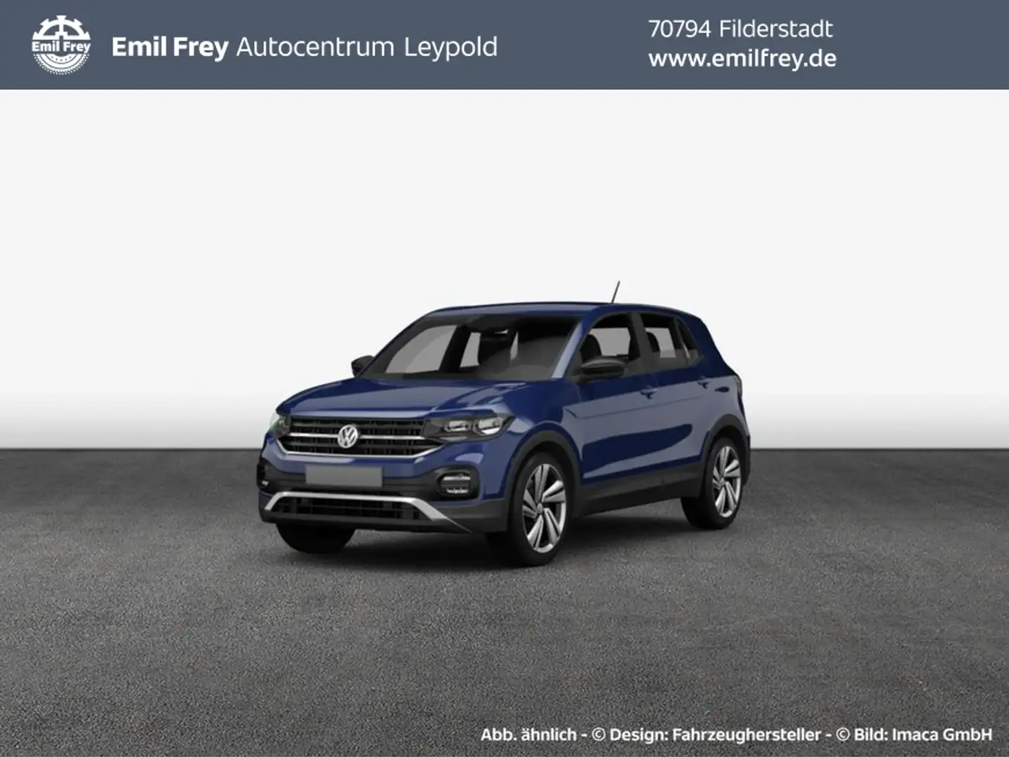 Volkswagen T-Cross 1.0 TSI DSG Style Blau - 1