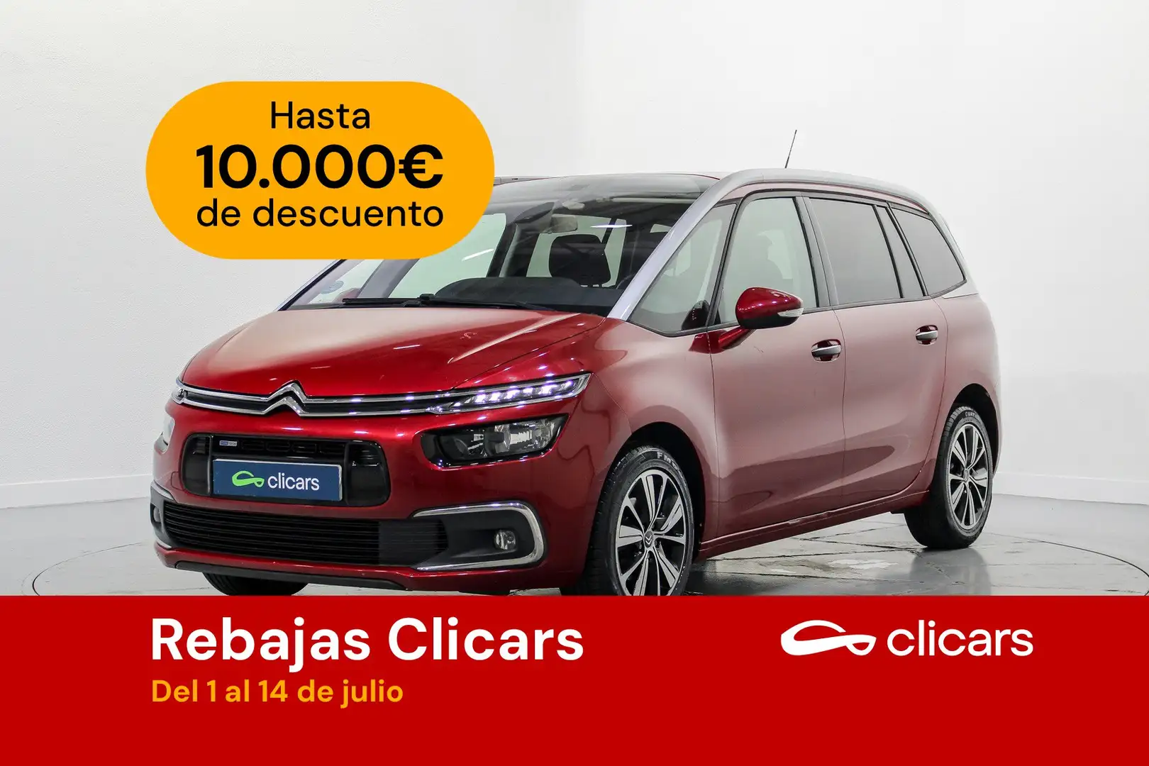 Citroen C4 Grand Picasso 1.2 PureTech S&S Feel 130 Rojo - 1