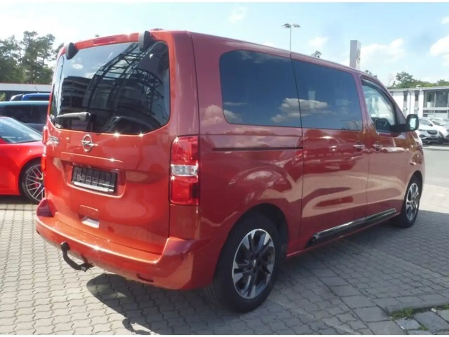 Opel Zafira Life 2.0 D Innovation Panoramadach Leder Rot - 2