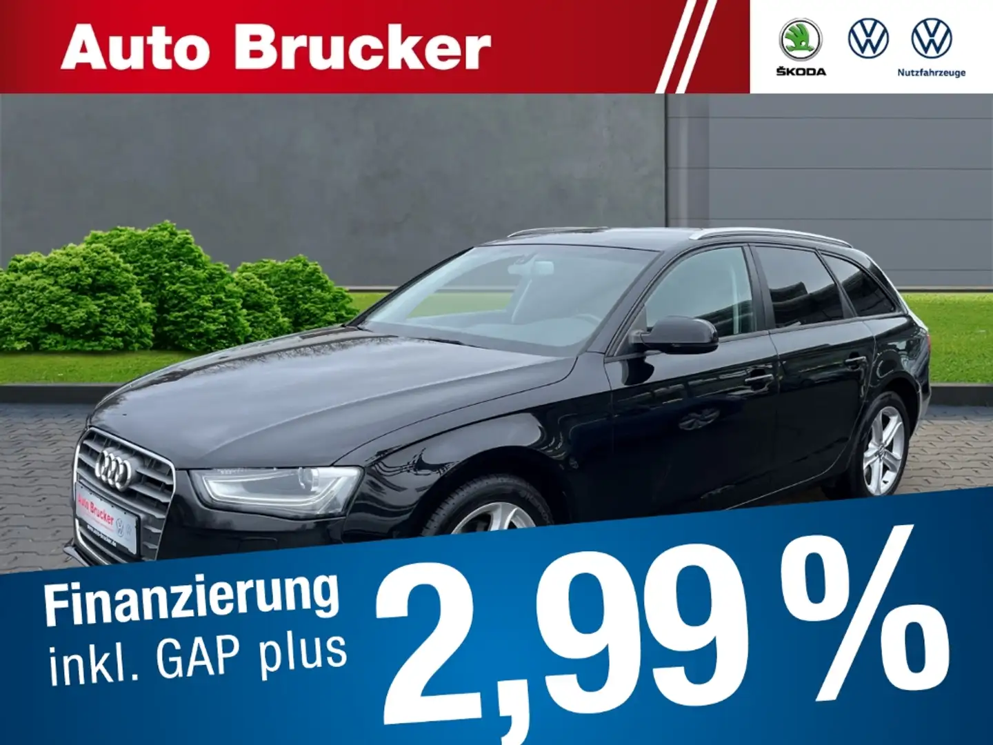 Audi A4 Avant Ambition 2.0 TDI+DSG+AHK+Xenon+Navi+Klimaaut Negro - 1
