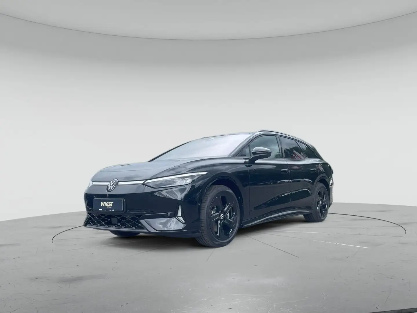 Volkswagen ID.7 GTX Tourer 4MOTION *Pano*AHK*WKR*HUD*Wärmep Schwarz - 2