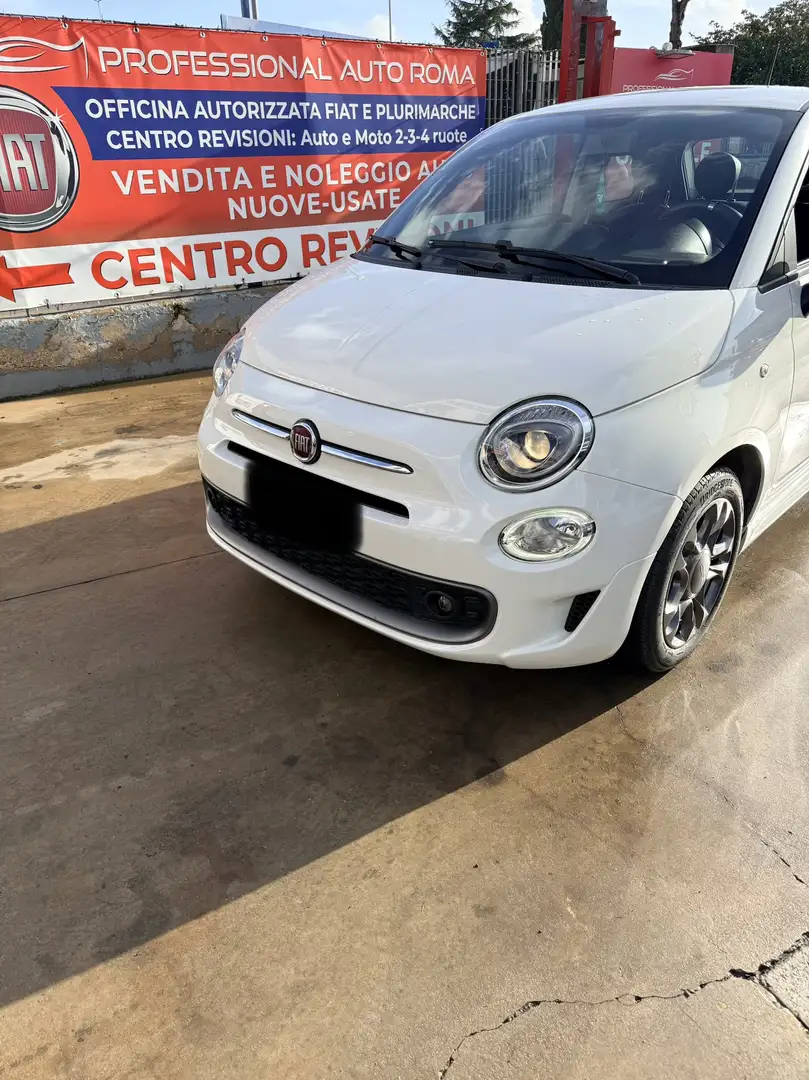 Fiat 500 1.0 hybrid Connect 70cv Blanc - 1