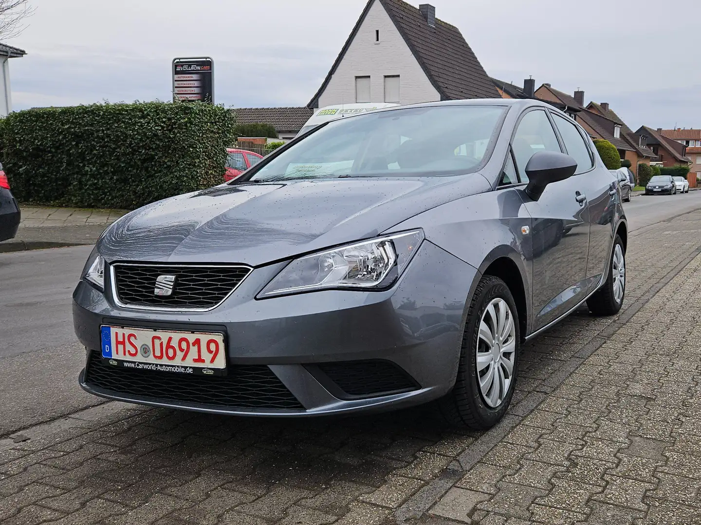 SEAT Ibiza Style Salsa Leder 1.Hand 62000KM Gris - 1