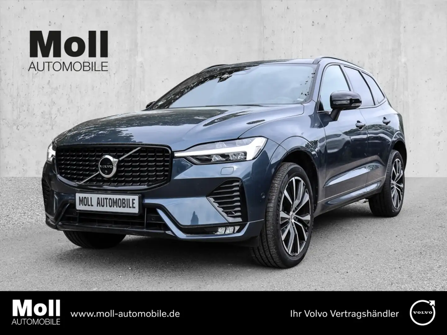 Volvo XC60 Plus Dark 2WD B4 Benzin EU6d StandHZG Leder digita Azul - 1