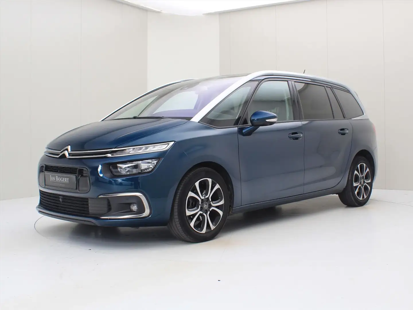 Citroen Grand C4 SpaceTourer 1.2 PureTech 130pk S&S EAT8 Shine 7P [ PANODAK+CAM Blauw - 1