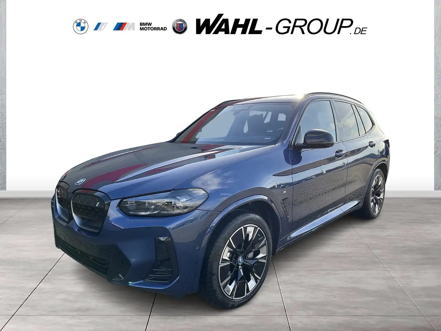 BMW iX3 Impressive | Head-Up Navi AHK LED Glasdach Blau - 1