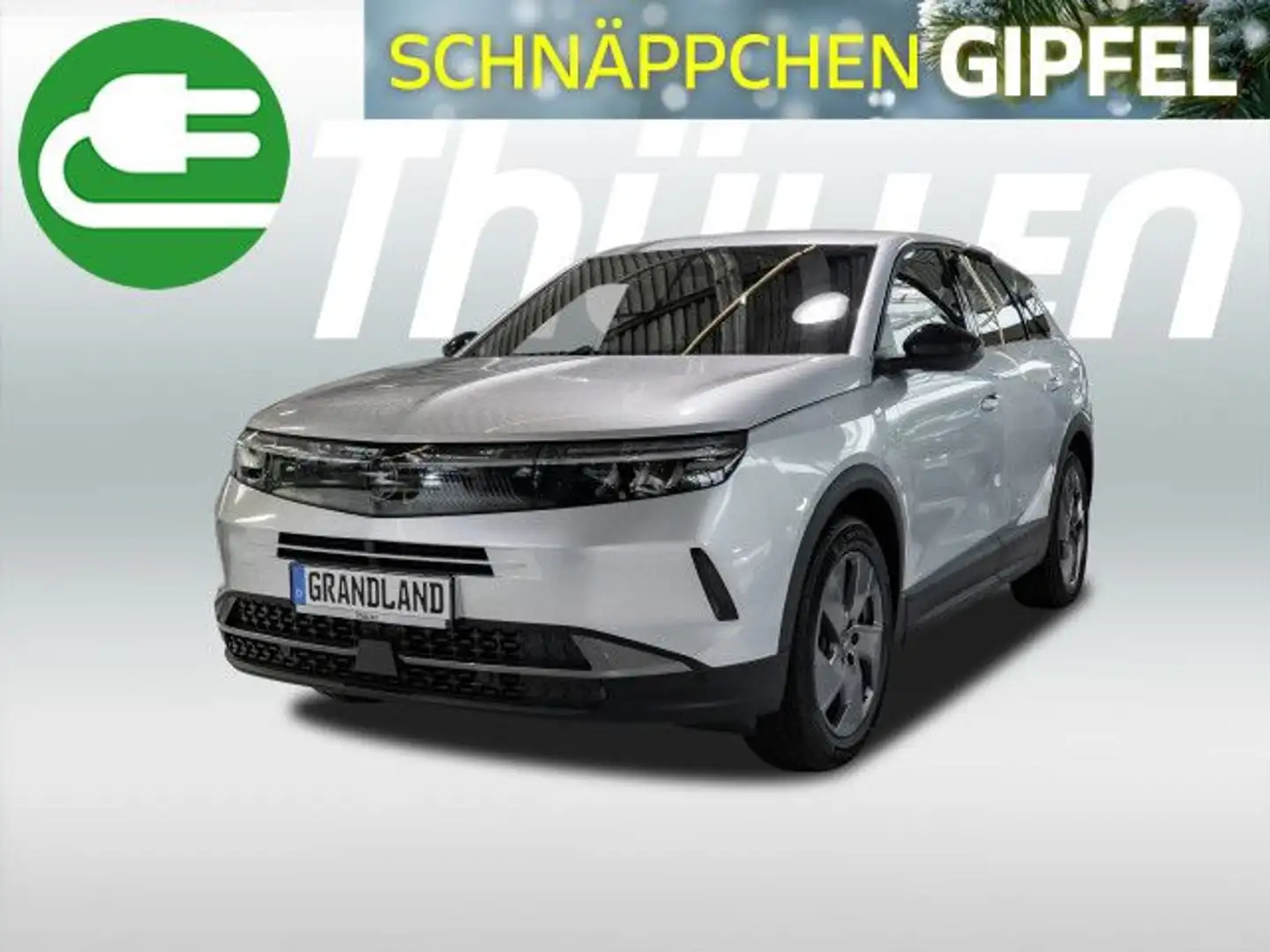 Opel Grandland B Edition 1.2 48V Hybrid Doppelkupplungs Silber - 1