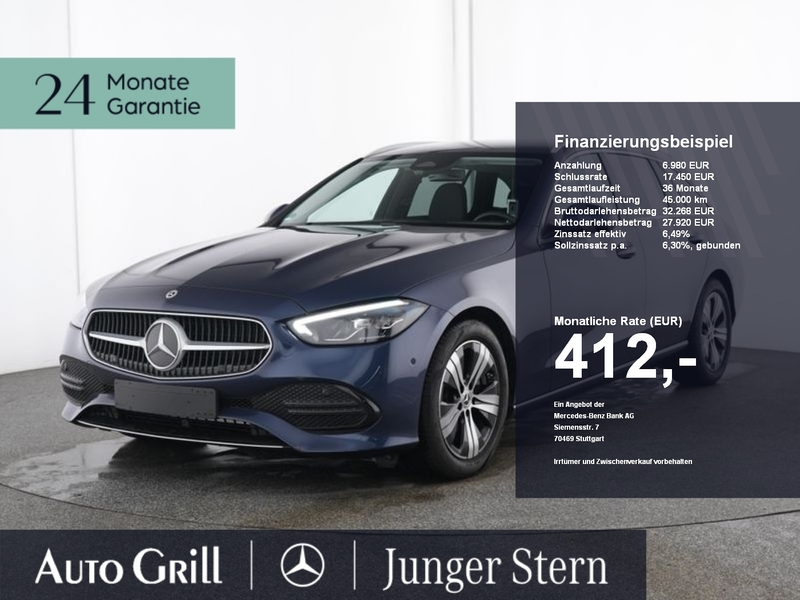 Mercedes-Benz C 180 T Avantgarde dkl.Scheiben AHK Soundsystem