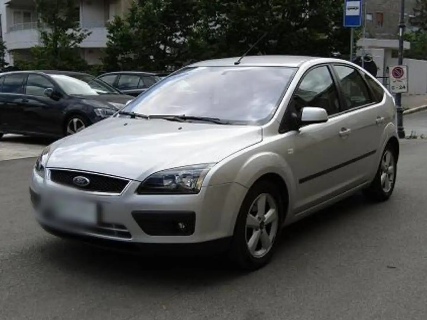 Ford Focus Focus II 2005 5p 2.0 tdci 136cv UNICOPROPRIETARIO Grigio - 1