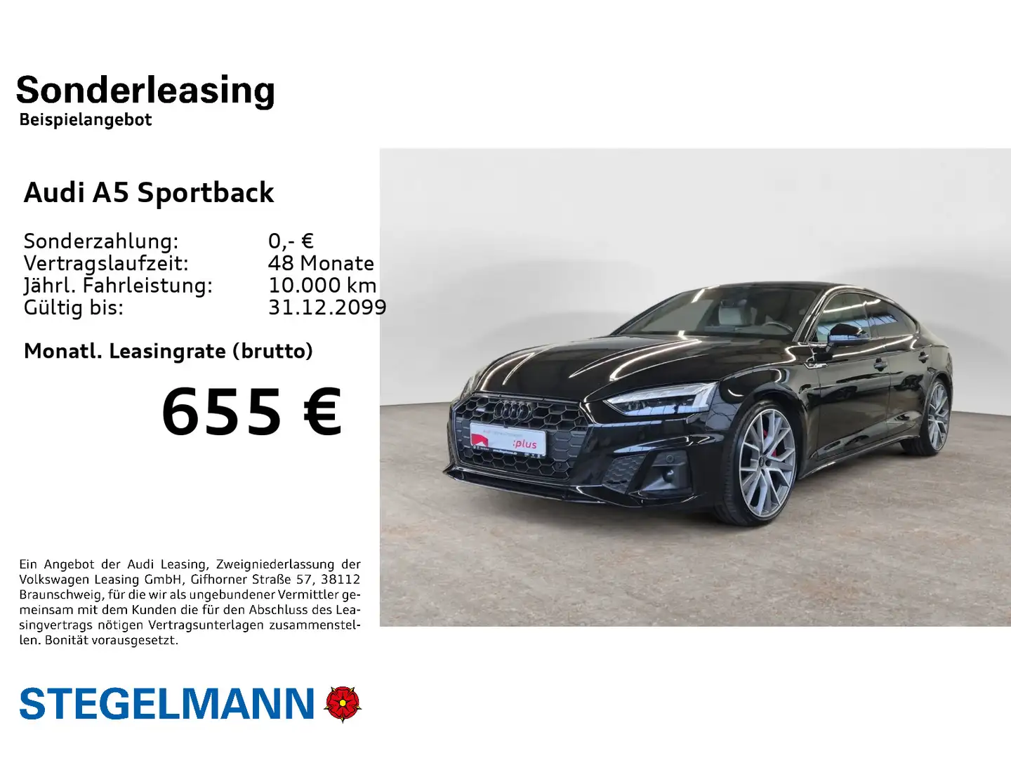 Audi A5 50 TDI qu. Tiptr. S-Line *AHK*Head- Schwarz - 2