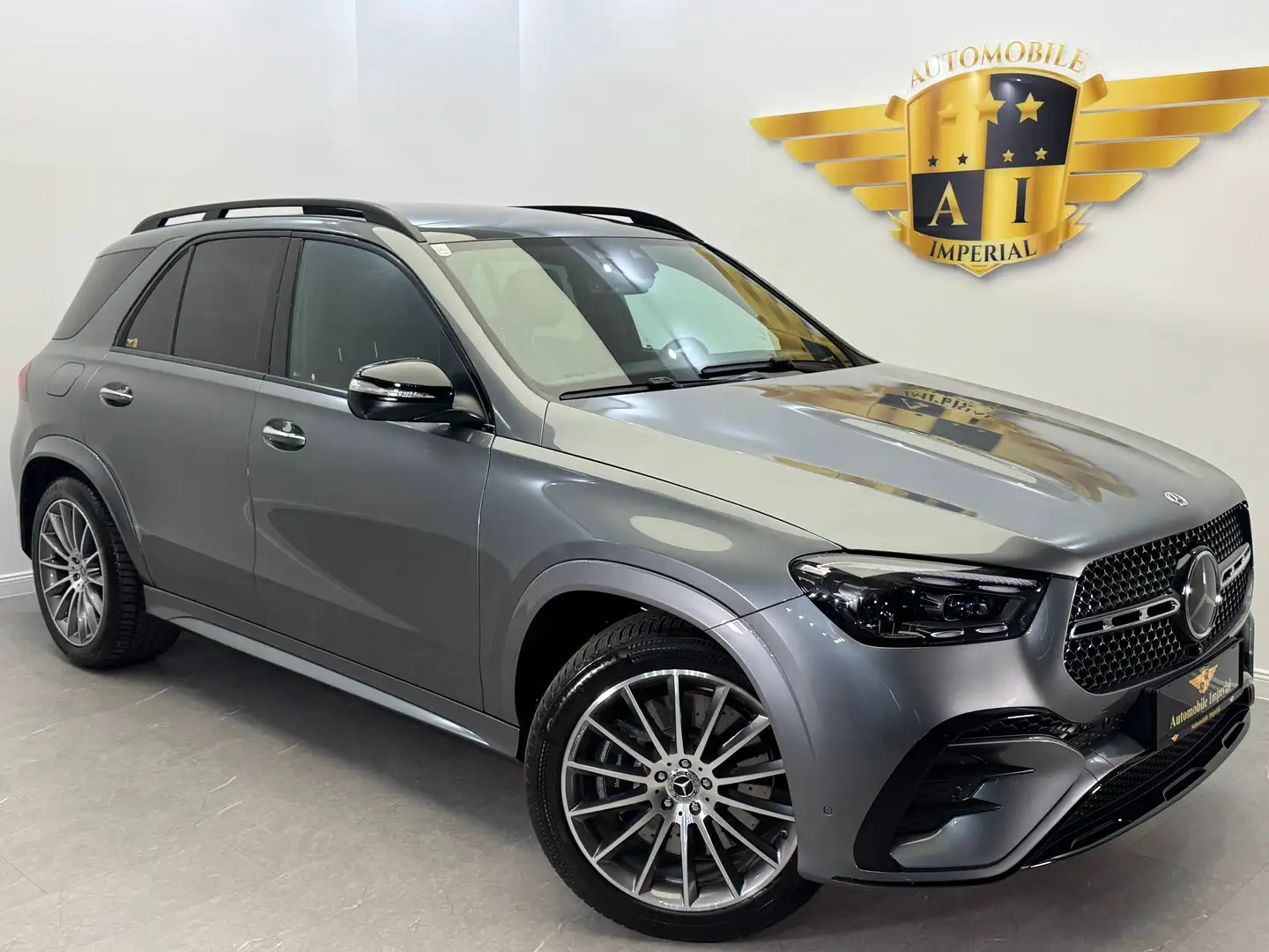Mercedes-Benz GLE 450 d 4MATIC Aut. // AMG LINE // FACELIFT // 1.BESITZ // Grau - 1