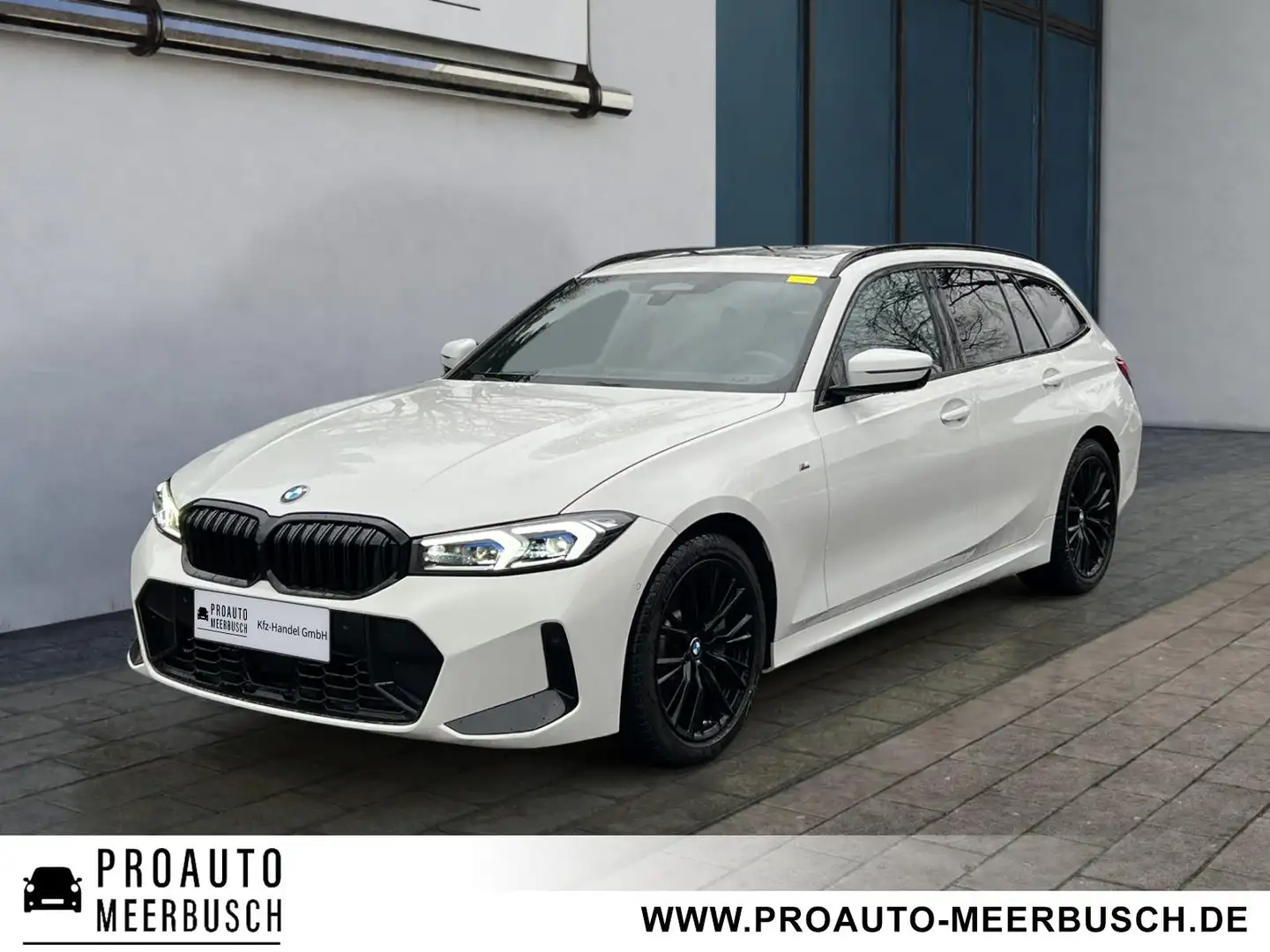 BMW 330 d xDrive M Sport PANO/ADAPTLED/360°/HIFI/ACC Weiß - 1