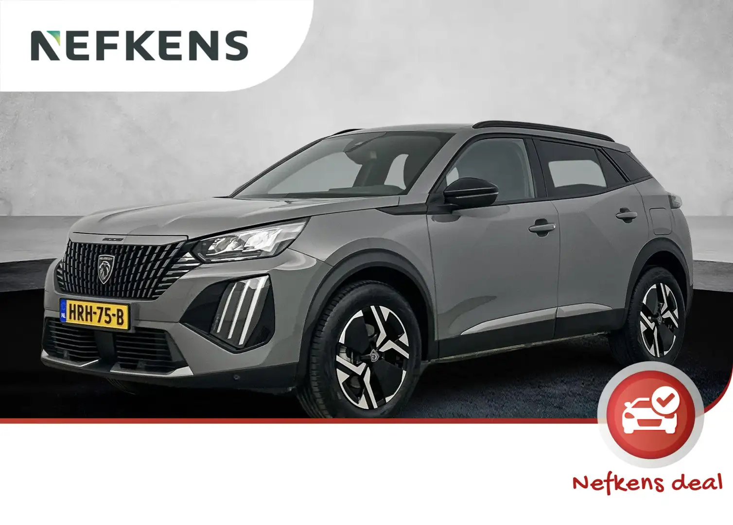 Peugeot 2008 1.2 Hybrid 136pk Allure | Navigatie | Lage km stan Gris - 1