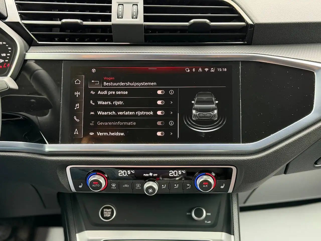 Audi Q3 35 TFSI SPORTBACK CARPLAY ELEKTR KOFFER ADAPTIVE CRUISE CAMERA — 13/15
