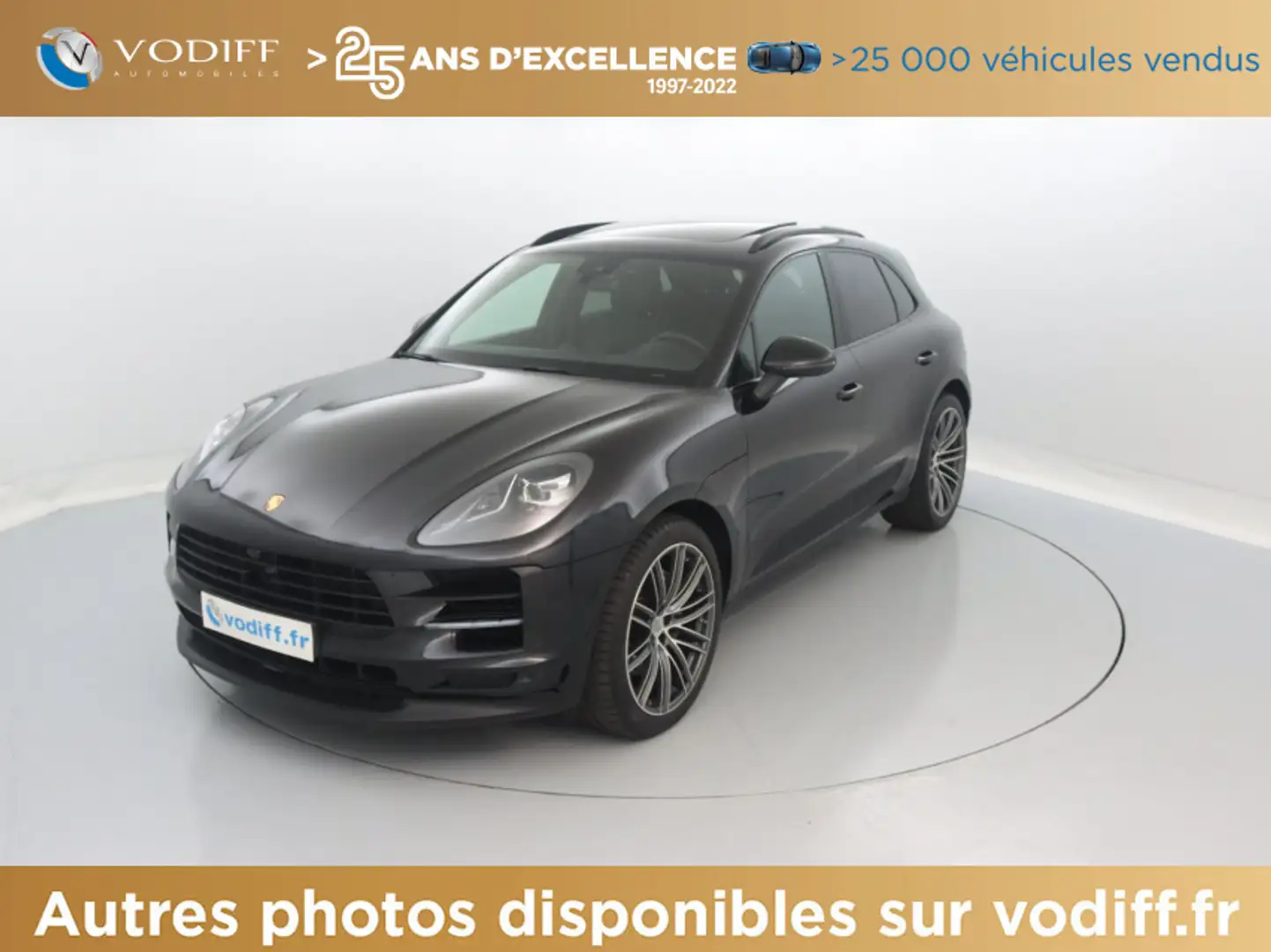 Porsche Macan S 3.0 PDK 354 CV Noir - 1