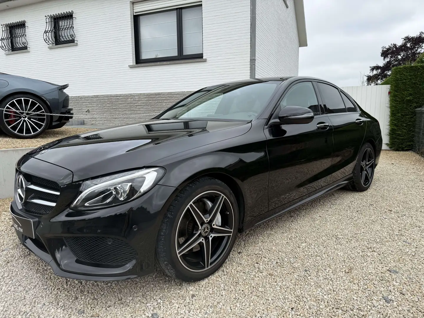 Mercedes-Benz C 180 AMG Business Solution black edition,AUTOMAAT Negro - 1