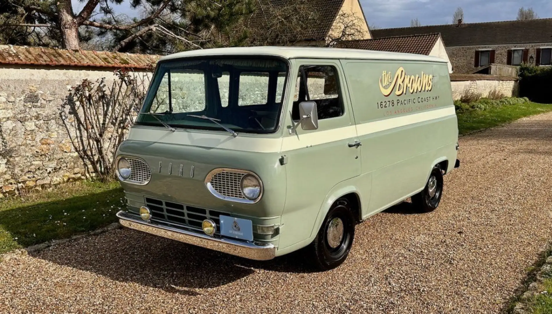 Ford Econoline van life 1965 Groen - 2