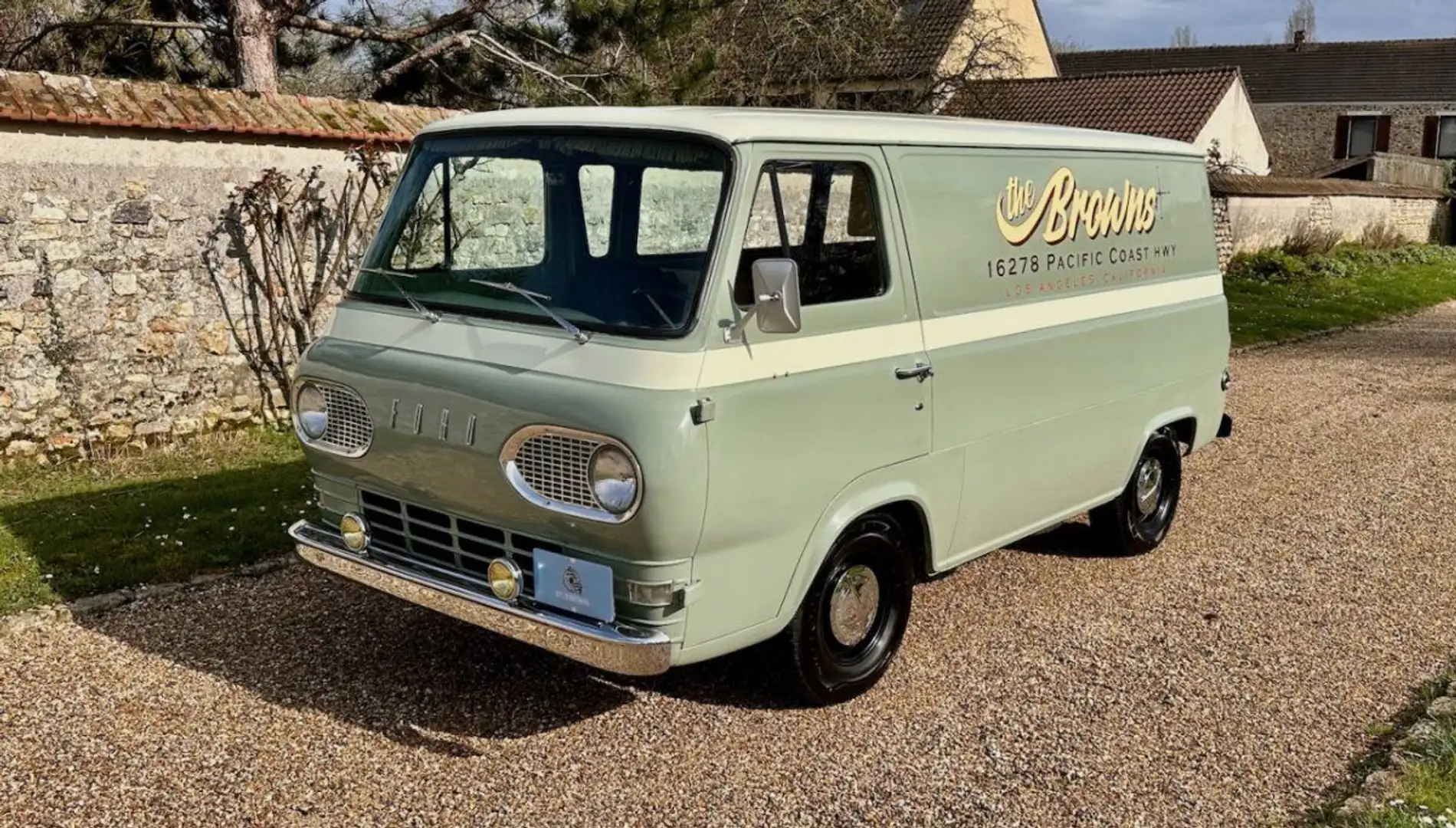 Ford Econoline van life 1965 zelena - 1