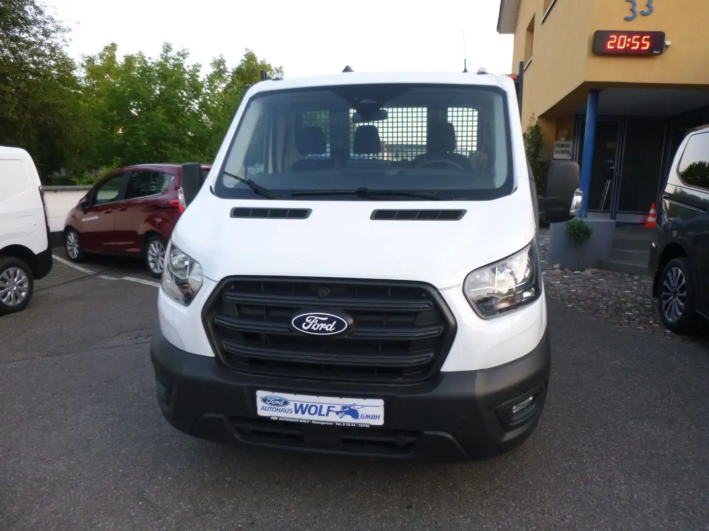 Ford Transit L2 Kipper Zwillingsbereifung Heckantrieb Blanc - 2