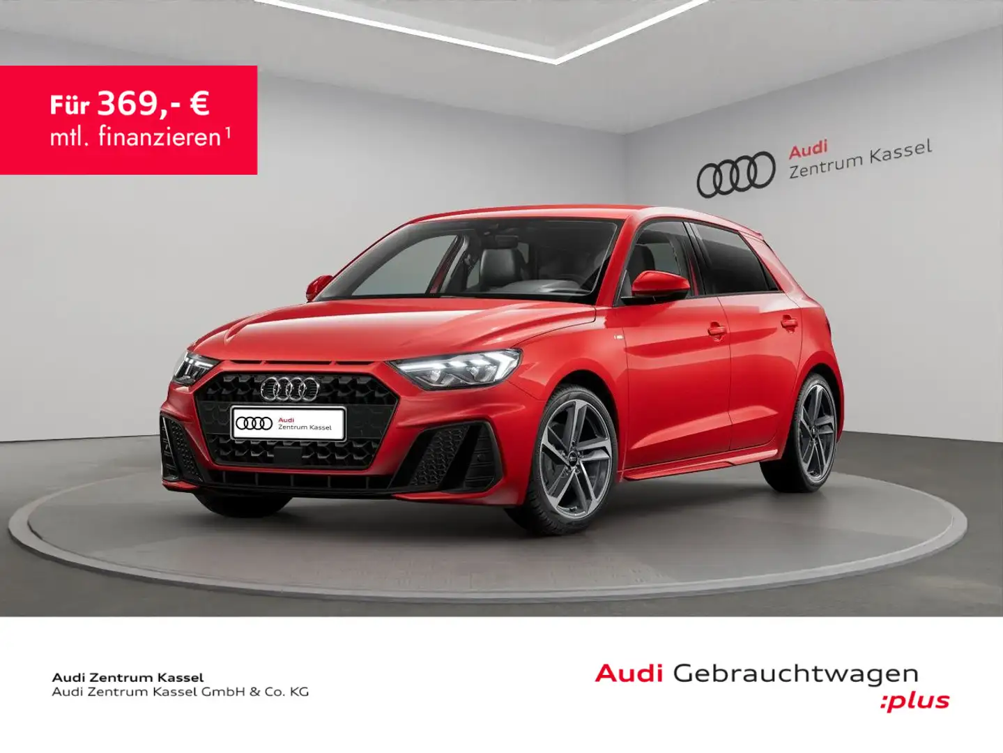 Audi A1 A1 SB S line 30 TFSI LED Navi Carplay Leder Rot - 1