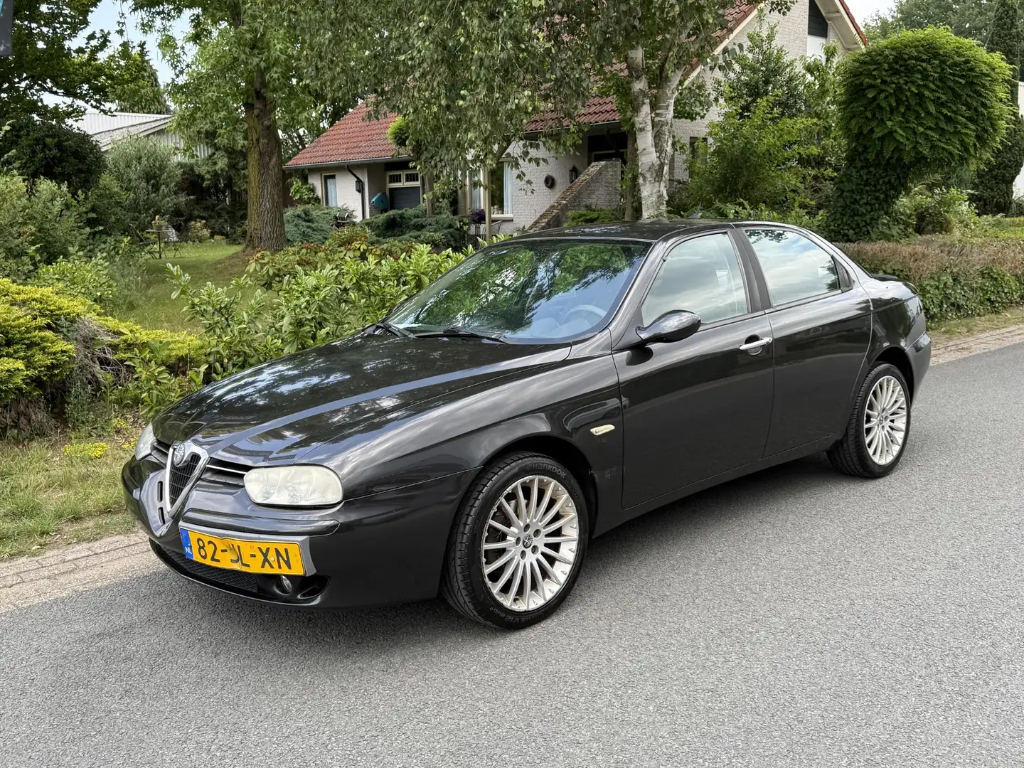 Alfa Romeo 156 1.8 T.Spark Progression 140PK Airco•Bose Zwart - 1