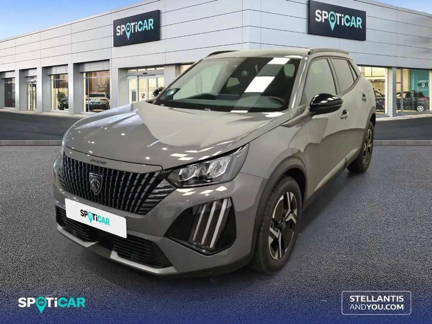 Peugeot 2008 1.2 PureTech S&S Allure 100 Gris - 1