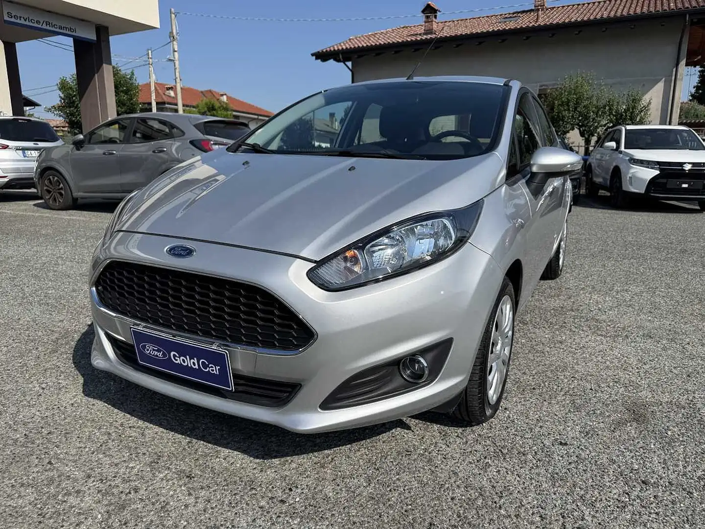 Ford Fiesta 6ª serie Plus 1.4 5 porte Bz.- GPL Grigio - 1