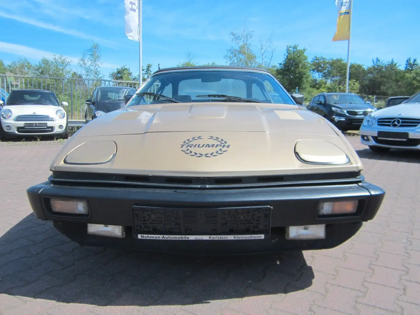 Triumph TR7 1982 H-Kennzeichen Cabrio Gold - 2