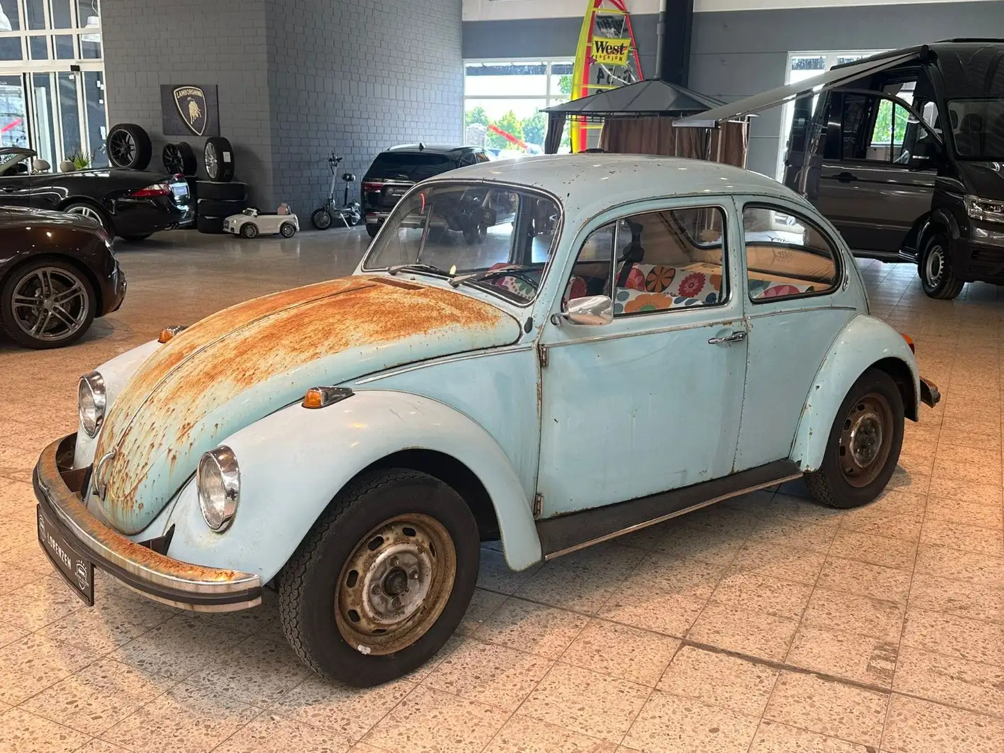 Volkswagen Käfer Automatik (H-Kennzeichen + HU neu) Blauw - 1