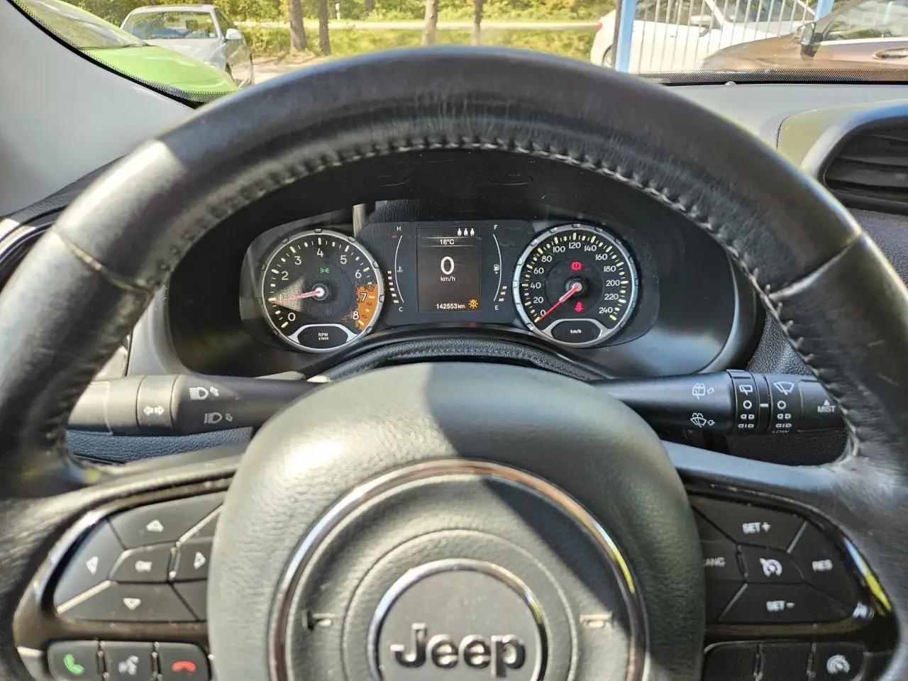 JEEP RENEGADE LONGITUDE FWD - 140 ch - 142 553KMS - VOLANT EN CUIR