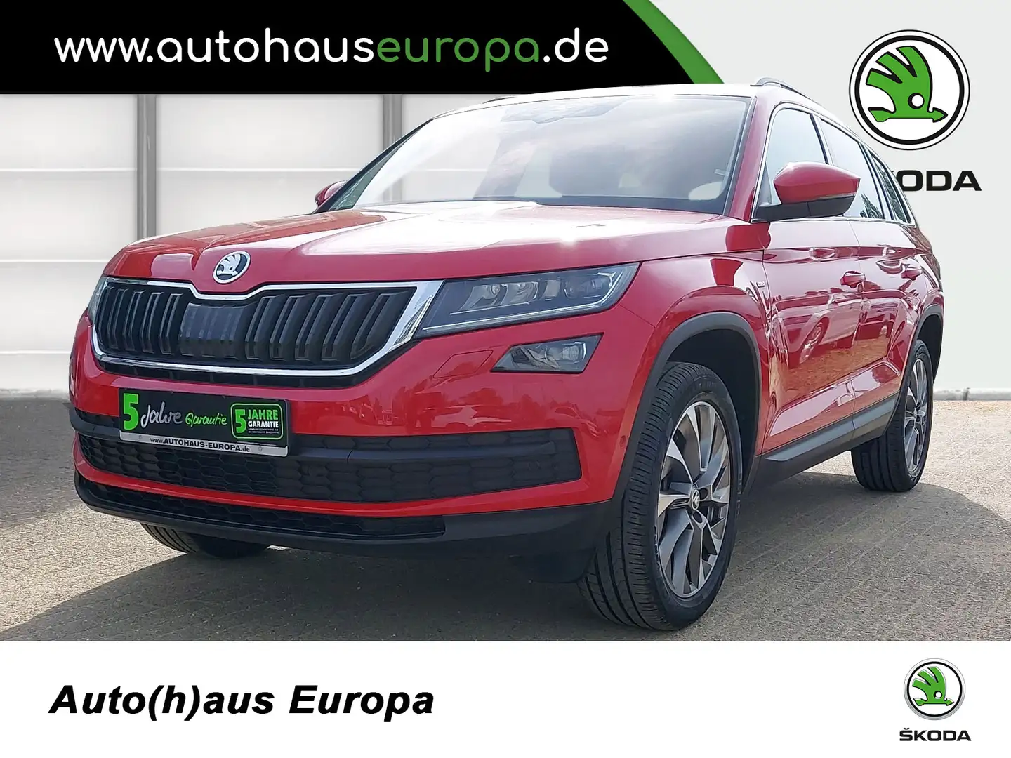 Skoda Kodiaq 2.0 TSI DSG Clever ACC Navi KlimaA Virt.Cockpit eK Rot - 1