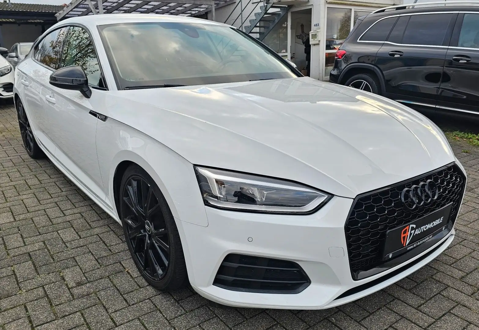Audi A5 Sportback 35 TDI basis Blanc - 1