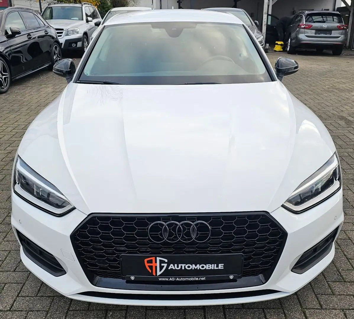 Audi A5 Sportback 35 TDI basis Blanc - 2