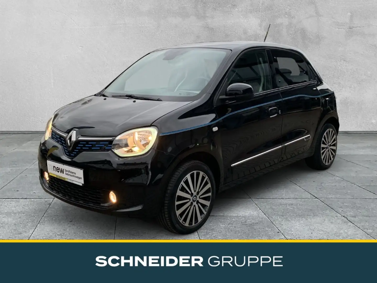 Renault Twingo Intens Electric TEMPOMAT+PDC+SHZ+DAB+ Schwarz - 1