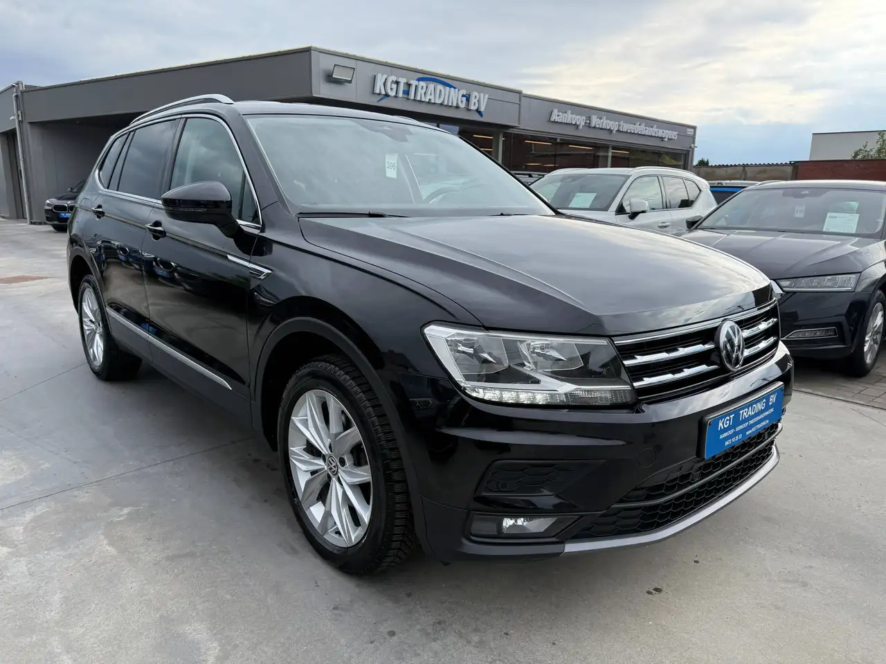 Volkswagen Tiguan Allspace 1.5 TSI 7 ZETELS NAVIGATIE ZWART LEDER CARPLAY DAB PDC ALU, миниатюра 3