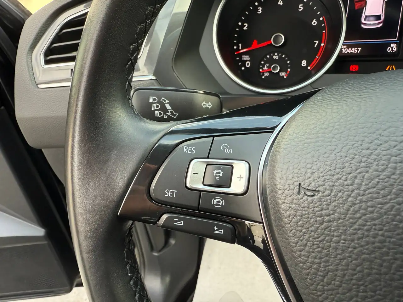 Volkswagen Tiguan Allspace 1.5 TSI 7 ZETELS NAVIGATIE ZWART LEDER CARPLAY DAB PDC ALU, миниатюра 18