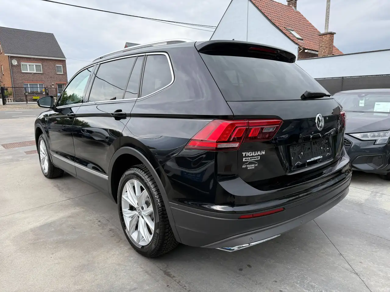 Volkswagen Tiguan Allspace 1.5 TSI 7 ZETELS NAVIGATIE ZWART LEDER CARPLAY DAB PDC ALU, миниатюра 7