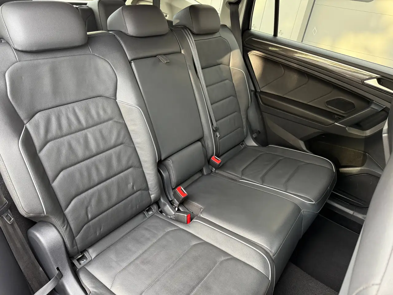 Volkswagen Tiguan Allspace 1.5 TSI 7 ZETELS NAVIGATIE ZWART LEDER CARPLAY DAB PDC ALU, миниатюра 30