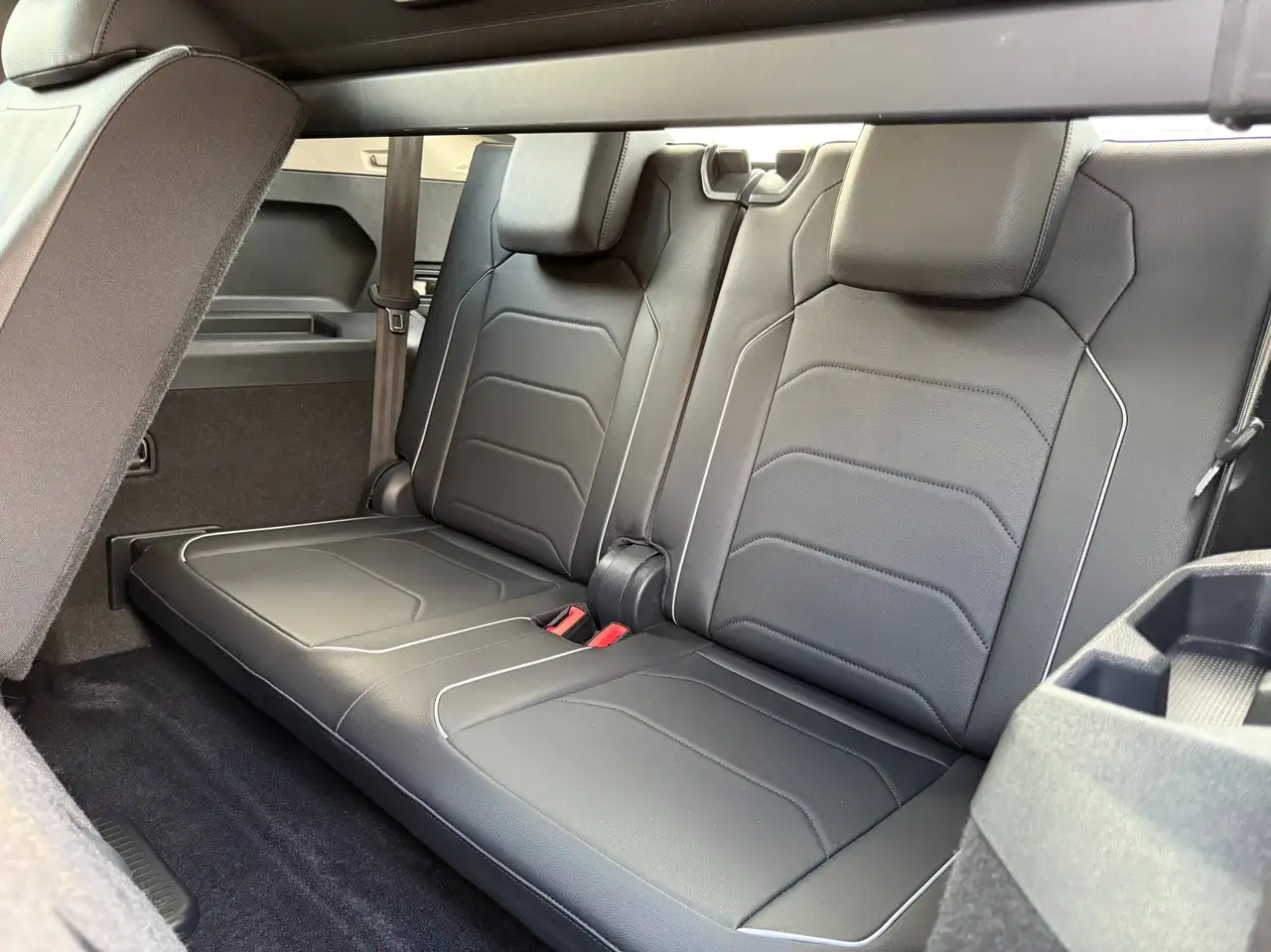 Volkswagen Tiguan Allspace 1.5 TSI 7 ZETELS NAVIGATIE ZWART LEDER CARPLAY DAB PDC ALU, миниатюра 15