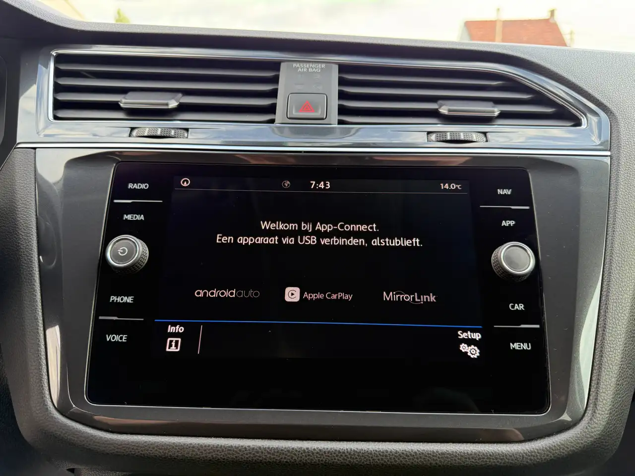 Volkswagen Tiguan Allspace 1.5 TSI 7 ZETELS NAVIGATIE ZWART LEDER CARPLAY DAB PDC ALU, миниатюра 24