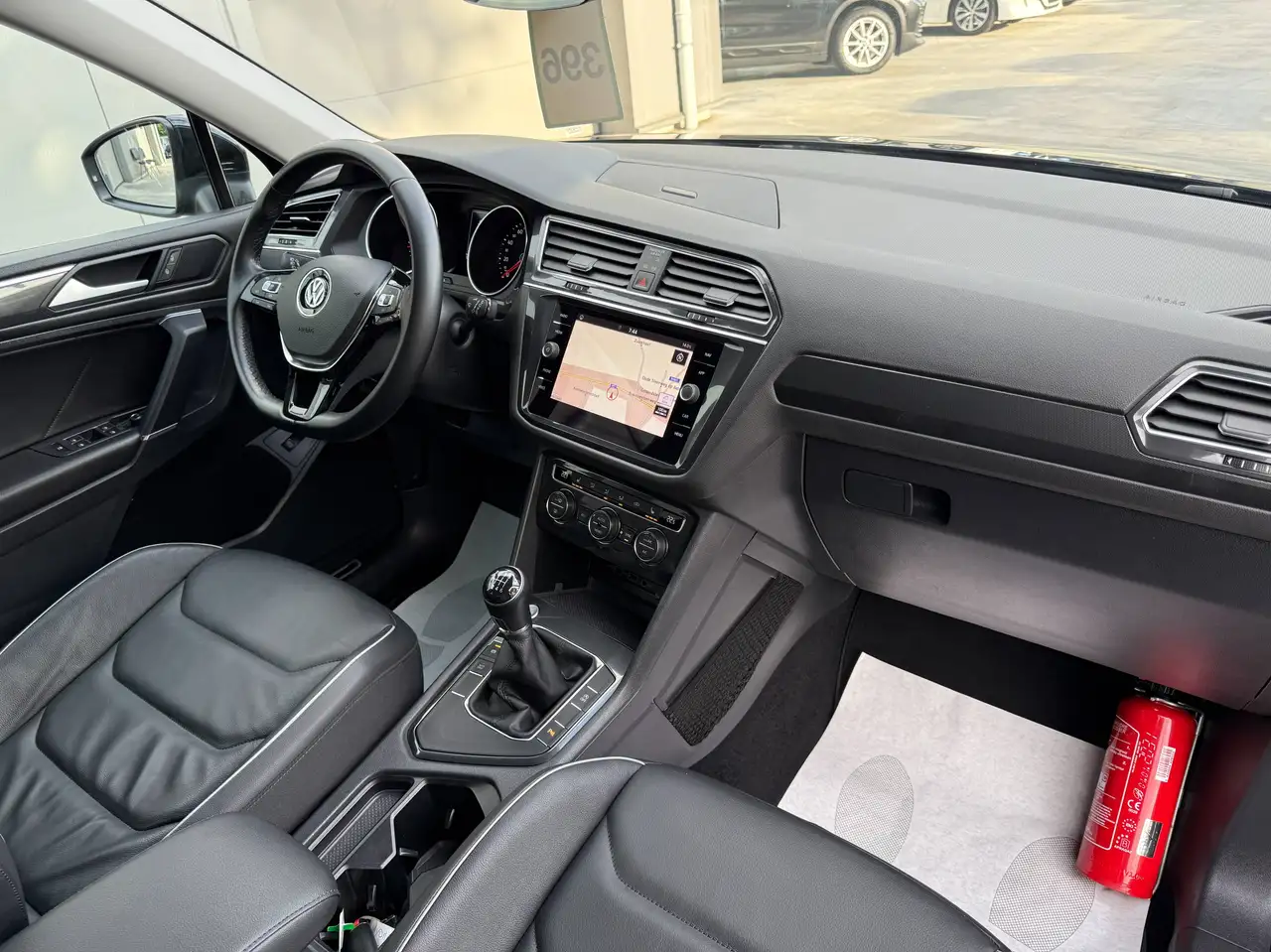 Volkswagen Tiguan Allspace 1.5 TSI 7 ZETELS NAVIGATIE ZWART LEDER CARPLAY DAB PDC ALU, миниатюра 28