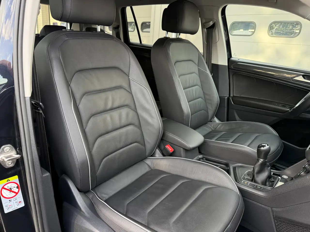 Volkswagen Tiguan Allspace 1.5 TSI 7 ZETELS NAVIGATIE ZWART LEDER CARPLAY DAB PDC ALU, миниатюра 29