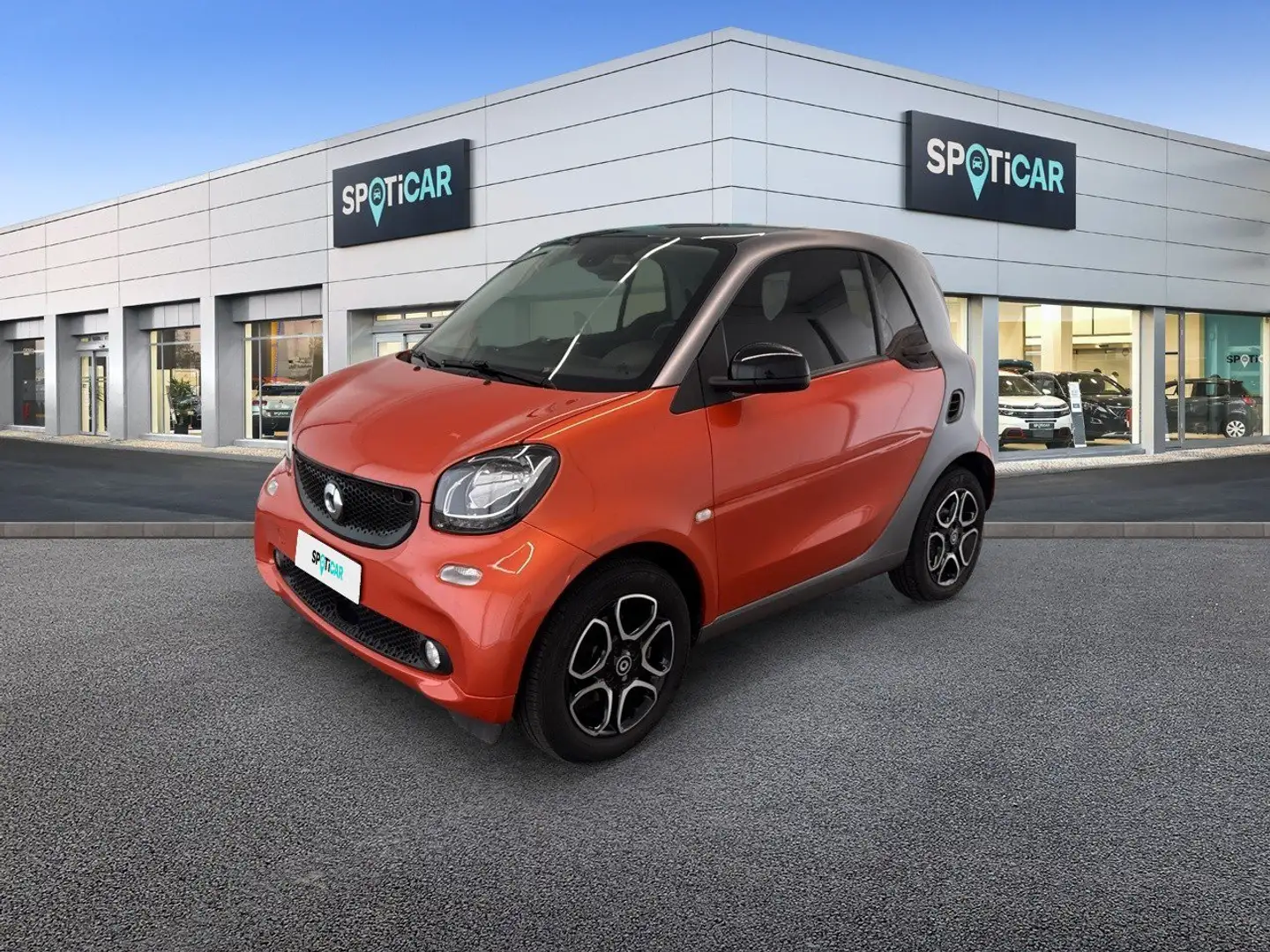 smart forTwo coupè 70 1.0 52kW passion twinamic Oranj - 1