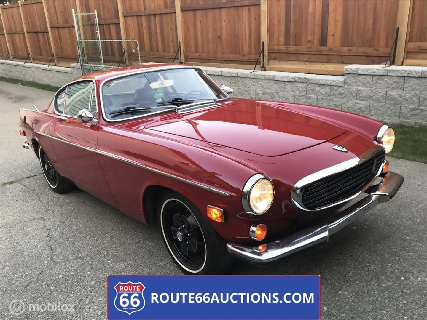 Volvo P1800 E | 1970 | Route 66 Auctions Zwart - 1